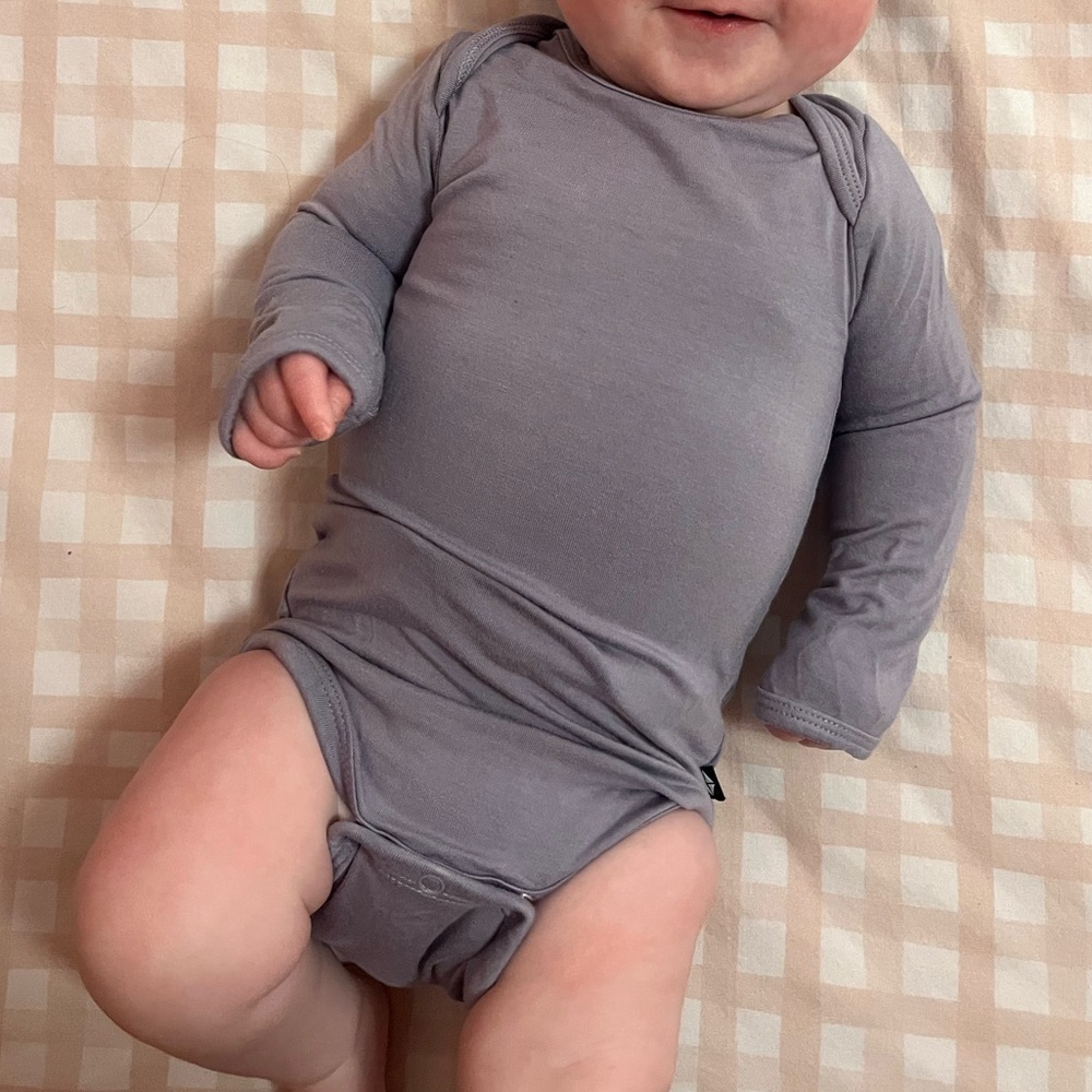 Kyte Baby Purple Onesie